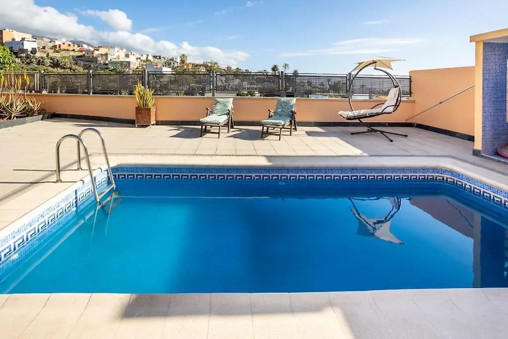 Villa De La Huerta Con Piscina Privada Y Barbacoa Guimar 0*,